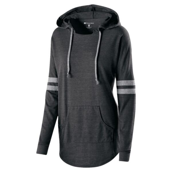 Women's Triblend Hooded Long Sleeve T-Shirt Thumbnail