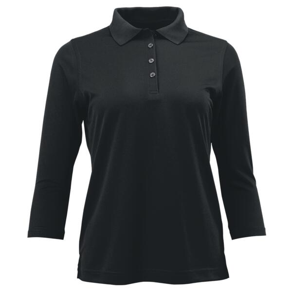 Women's Lady Palm Three-Quarter Sleeve Polo Thumbnail