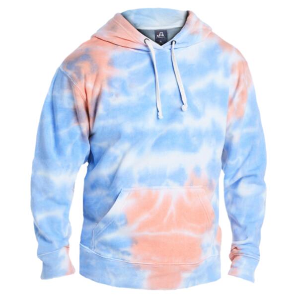 Men's Tie-Dyed Fleece Hooded Sweatshirt Thumbnail