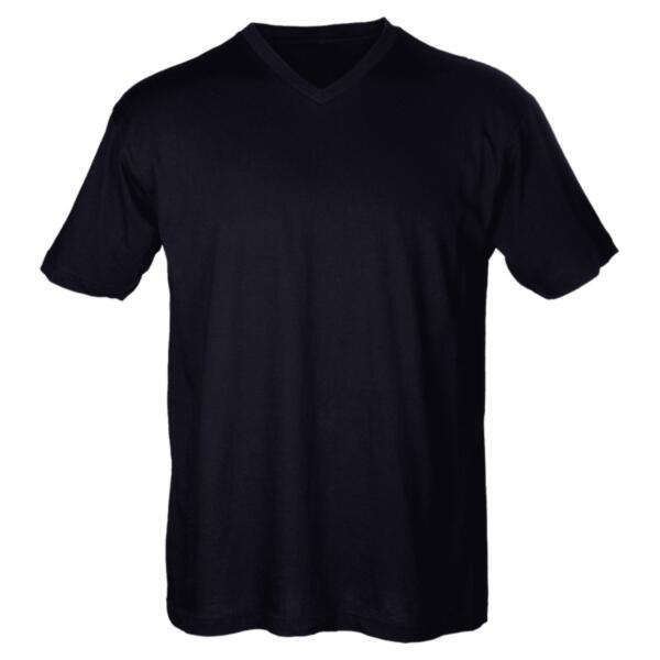 Men's Fine Jersey V-Neck T-Shirt Thumbnail