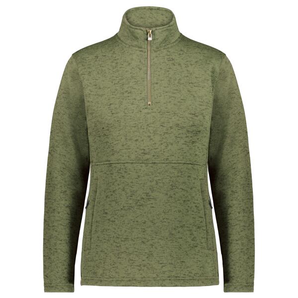 Ladies Alpine Sweater Fleece 1/4 Zip Pullover Thumbnail