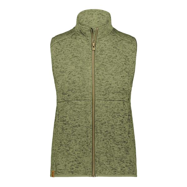 Ladies Alpine Sweater Fleece Vest Thumbnail