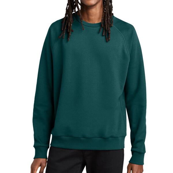 Unisex Organic CVC Fleece Crewneck Sweatshirt Thumbnail