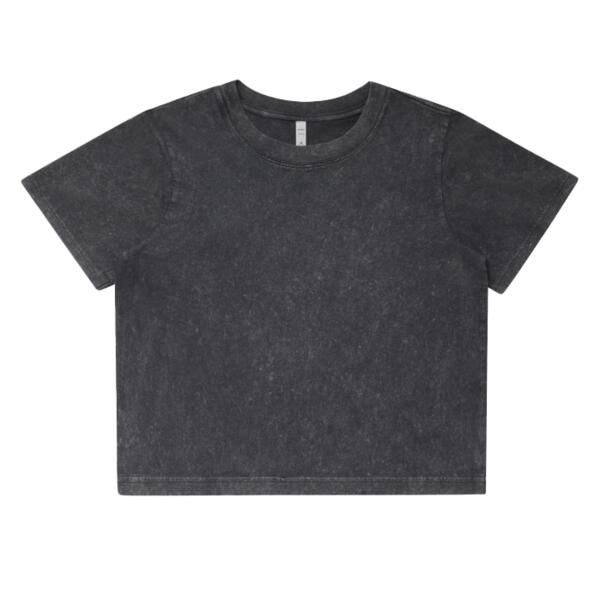 WOS STONE WASH HEAVY CROP Thumbnail