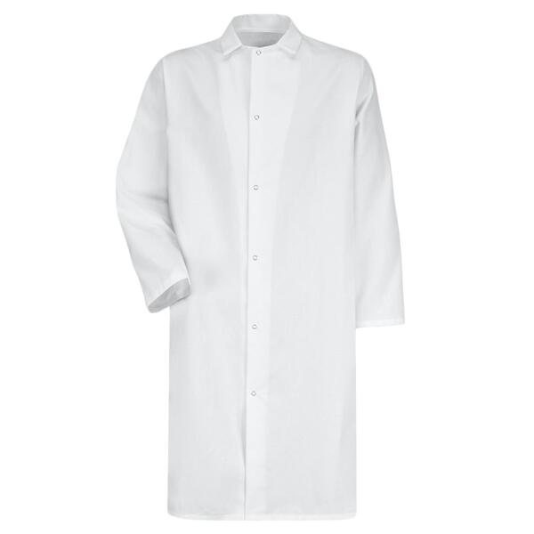 Unisex Gripper - Front Butcher Frock - No Pockets Thumbnail