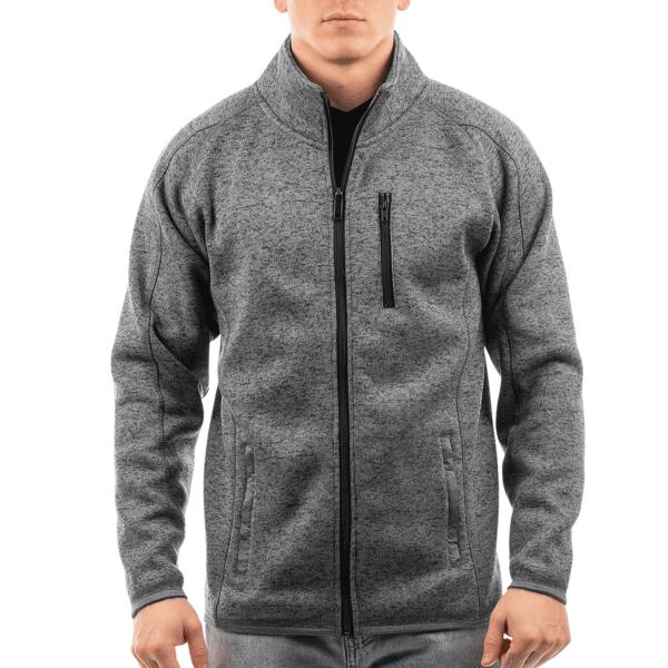 Men's Sweater Knit Jacket Thumbnail
