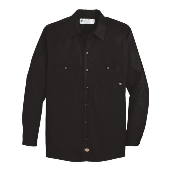 Men's Industrial Cotton Long Sleeve Work Shirt Thumbnail