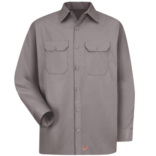 Men's Tall Utility Long Sleeve Work Shirt Thumbnail