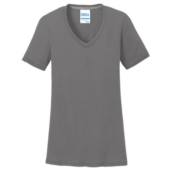 Women's Performance Blend V Neck Tee Thumbnail