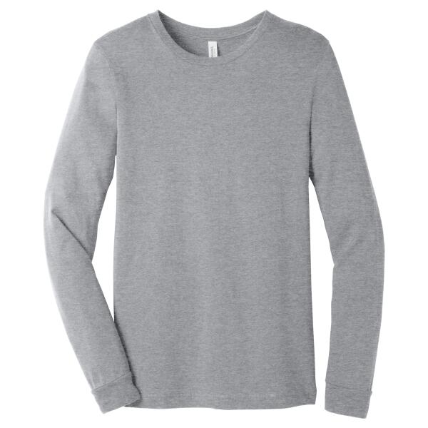 Unisex Heather CVC Long Sleeve Tee Thumbnail