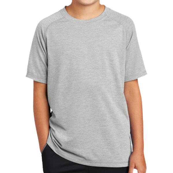 Youth PosiCharge ® Tri Blend Wicking Raglan Tee Thumbnail