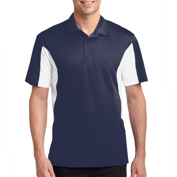 Side Blocked Micropique Sport Wick ® Polo Thumbnail